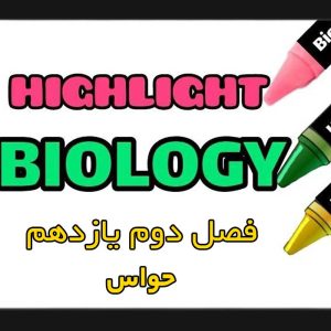 هایلایت فصل دوم زیست شناسی یازدهم (حواس)