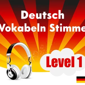 دوره Vokabeln Stimme Level 1 واژگان زبان آلمانی سطح یک